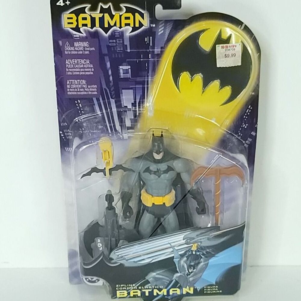 Mattel Batman Zipline Batman Action Figure Sealed Gordon Elastico DC Comics NEW